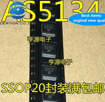 10шт 100% оригинален нов AS5134 AS5134D SSOP20, магнитни кодиращи чип