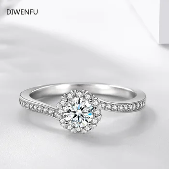 2021 Сватба S925 Сребро диамантен Пръстен Обеци за Жени Бижутериен Организатор на Годежни Пръстени Отношение на Модни Луксозни Подаръци