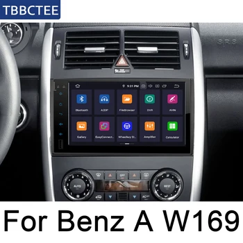 За Mercedes Benz A B Class W169 2005 ~ 2011 NTG Автомобилен Мултимедиен плеър с Android БТ Авторадио GPS Навигация HD Екран