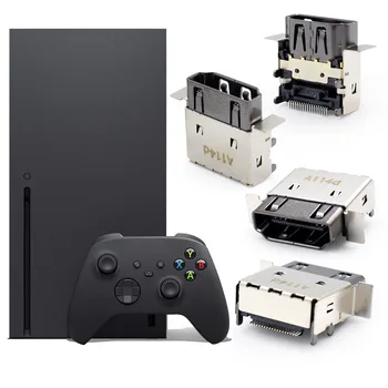 1 бр. За Xbox серия SX HDMI-съвместим конектор порт Интерфейс за Microsoft XBOX Серия X S HDMI-съвместим порт конектор конектор