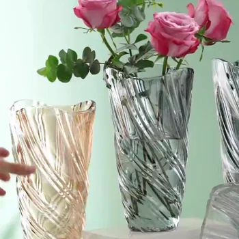 Скандинавски стил креативна хол украса на масата украса гидропонная ваза договореност стъклени вази модерен начало декор