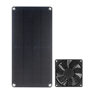 Преносим вентилатор 10W със слънчева батерия 3W Mini Fan
