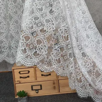 Сватбена рокля домашен текстил завеса лейси плат за мигли 1,5 м * 3 м дантелени аксесоари