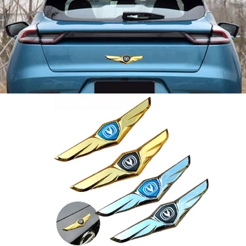 3D Стикер на предния Капак на Багажника на Колата за Емблема Changan Cs75 Cs35 Raeton Honor, Star Линг, Заяви Cx20 Cv1 Cs1, V3, V7 V5 EADO Метални Аксесоари