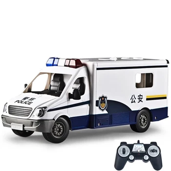 Безжична Играчка Кола с Дистанционно Управление Реалистични Детайли на Полицията Машини Могат да бъдат Подвижни Подарък за Подарък за Деца Безжичен Играчка Кола с дистанционно Управление