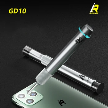 Нов висок клас инструмент за изстрел издухването обработка на крехки дръжки Mijing GD10 за iPhone 11/12 Pro Max, задната част на кутията, батерия, стъкло, премахване на обектива на камерата