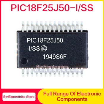 5 БР. PIC18F25J50-I/SS PIC18F25J50-I PIC18F25J50 SSOP28 Нов оригинален чип в наличност