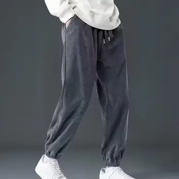 Моден Зимни Панталони-молив в стил хип-хоп, Мъжки, Спортни Панталони, Моющаяся Мъжки Дрехи