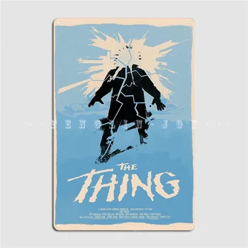 The Thing 1982 Обичай Метален Знак Стена На Пещерата Кръчма Гараж Забавно Украса Гараж Тенекиен Знак На Плакат