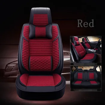Добро качество! Пълен комплект калъфи за автомобилни седалки от Nissan Rogue, 5 места 2020-2014 удобни дишащи седалките Измамник 2018