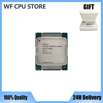 Процесор Intel Xeon E5 2680 V3 SR1XP 2,5 Ghz и 12-ядрен 30 MB Сокет LGA 2011-3 Процесора E5 2680V3 Процесора E5-2680V3