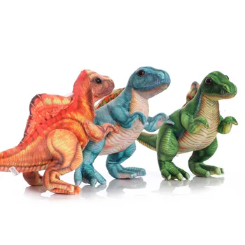 Динозаврите Играчки 26 см 10,2 инча тиранозавър рекс Rex Меки Играчки Disney За Момчета тиранозавър рекс Плюшен Кукла за Подарък За Рожден Ден Еднорог Сладки Неща