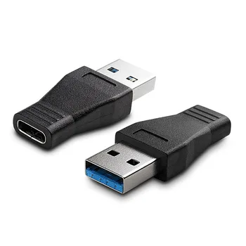 USB-C USB 3.1 Type C Женски USB 3.0 A Мъжки Адаптор за трансфер на данни за Таблет Macbook Мобилен Телефон
