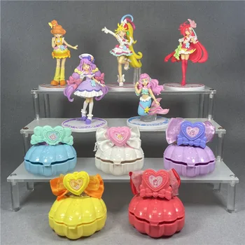 Истински Pretty Cure PB Limited Tropical-Rouge Candytoy Ex Cashapou Shell Кутия За Съхранение на Gacha Красиво Момиче Модел за Украса