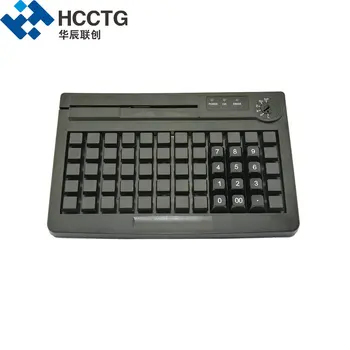 Програмируема мембранная POS клавиатура на 60 клавиши, с интерфейс USB + PS/2 (KB60M)