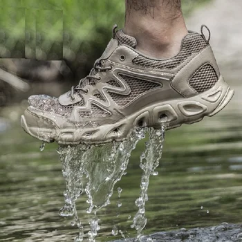 Годишна Водна обувки Плажната Водна Обувки за плуване на открито сверхлегкая богат на функции Нескользящая Дишаща Влагоотводящая Бързосъхнеща Приключение