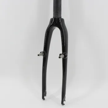 Нов Сгъваем велосипед с малки колела 3K напълно карбоновая велосипедна вилка карбоновые предните вилици твърд V-образна спирачка 16/20er 74 мм Безплатна доставка