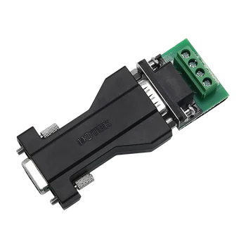 UOTEK Мини Конвертор RS-232 RS-485 Интерфейс RS232 RS485 Адаптер за Преобразуване на Конектор DB9 UT-2020 г.