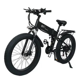X26 Възрастен Сгъваем Електрически Велосипед 26 инча Дебела Гума за Планинско Колоездене 750 W 48 10.8 Ah Ebike Снежна Байк за Мъже
