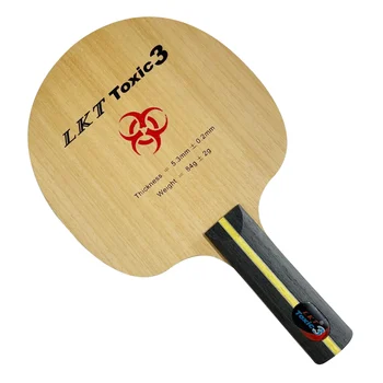 Оригинален LKT Toxic3 Котлет Тип с права дръжка на нож за тенис на маса за ракети за тенис на маса