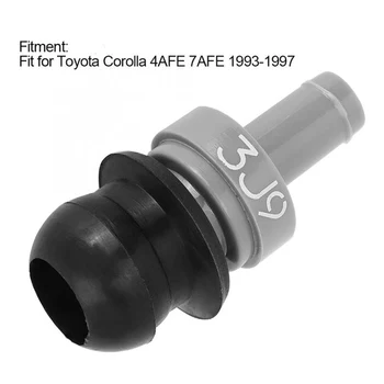 2 бр./компл. Автомобилен Двигател PCV вентилационна (противовакуумна) канална Клапа оборудване запечатване на Уплътнението 12204-15050, 90480-18001 За Toyota Corolla 1993-1997 1.6 1.8 L L