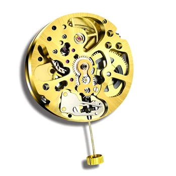 Златен Скелет 2004 Механизъм Обикновена Настройка на Махалото Диаграма на насоченост Напълно Автоматичен с часовников механизъм