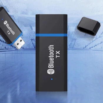 Мини USB Адаптер БТ 5,0 Предавател на Аудио Предавател Ключ Безжичен USB Адаптер за Преносими КОМПЮТРИ Говорител Офис Файлов Приемник