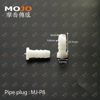 2020 Безплатна доставка MJ-P8 Гайка капачка OD: 8 mm фитинги за тръби съединители (100 бр.) с Щепсел за маркуч
