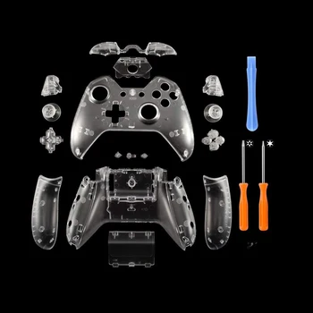 Прозрачна Пластмасова обвивка за ремонт и подмяна на гейминг контролер за Xbox one