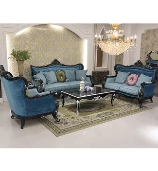 Европейският стил на текстилен разтегателен 123 комбинирана всекидневна луксозен диван от масивно дърво, подвижни и моющийся къща малкия и среден размер