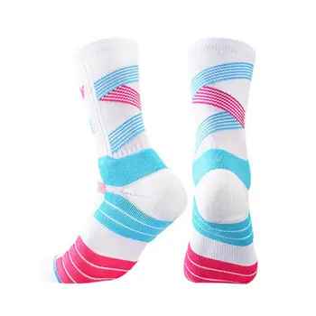 Чорапи с Тръбите, Износоустойчиви 3D Възли Дишащи Дебели Хавлиени Долните Високи Чорапи за Спорт, Чорапи с Тръбите, Чорапи с Тръбите