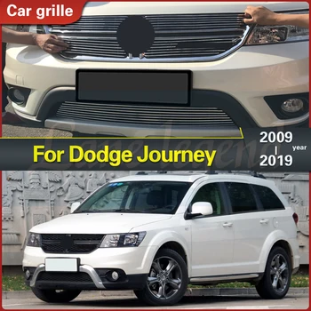 За Dodge Journey JCUV 2009-2019 Състезателна Решетка Скара Предната Централна 5 бр. Капака от висок Клас Бодикит От Неръждаема Стомана Състезателни Скара
